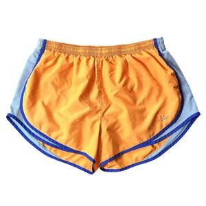 Nike Icon Tempo Dri-FIT Lined Orange Athletic Running Shorts XL